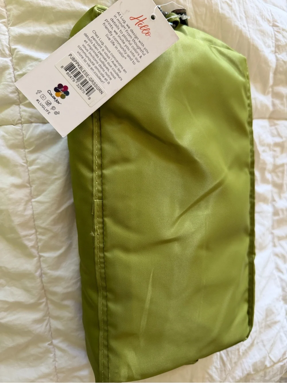 LUG Puddle Jumper SE PJ ⭐️PACKABLE⭐️ Backpack – 🌴🌴Grass Green NWT